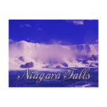 Cold Winter Mist at Niagara Falls Post Card