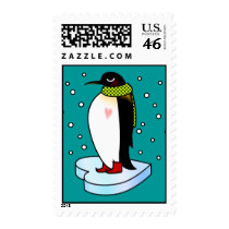 Cold Winter Warm Heart Postage postage