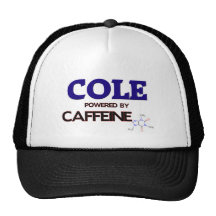 Cole powered by caffeine hat
