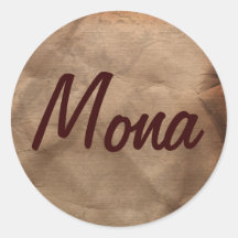 Colección conocida de los pegatinas de MONA
