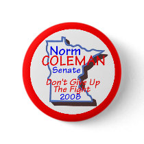 Coleman Senate Button by samappleby Coleman Senate Button