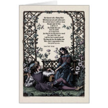 Coleridge "Love" Victorian Art Card
