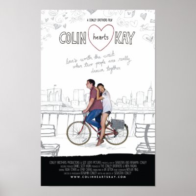 Colin Hearts Kay - poster 11 x 17 by colinheartskay