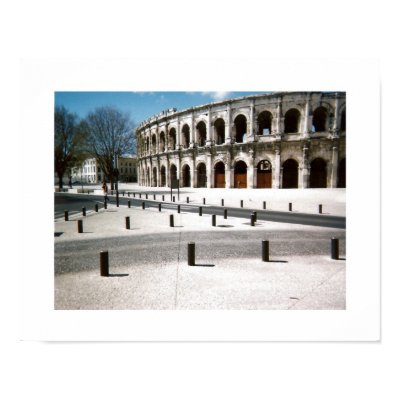 Coliseum in Nimes Posters by nomadlandscapes