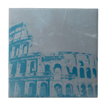 Coliseum in Rome Ceramic Tile