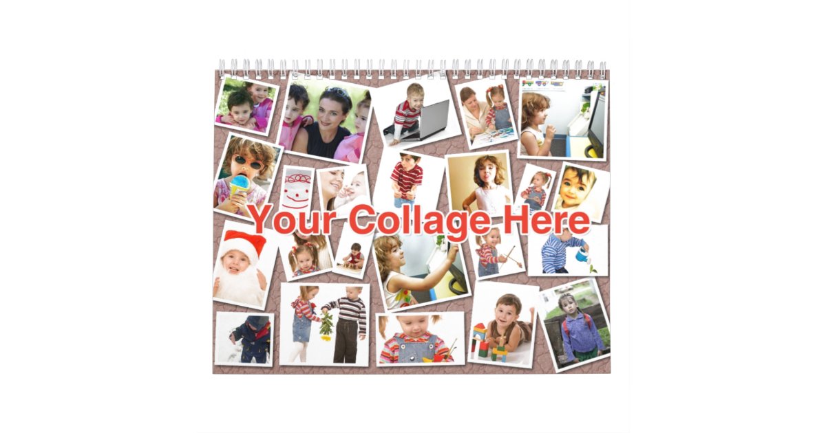 Collage Calendar Zazzle