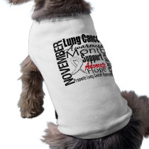 Collage - Lung Cancer Awareness Month Pet Shirt