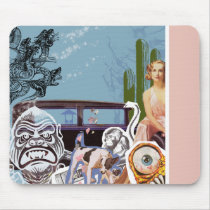 Collage Mouse pad mousepads by Chic_Boutique Collage Mouse pad mousepads