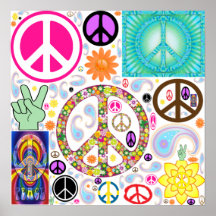 Collage of Peace Print