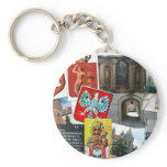 COLLAGE OF POLAND keychains