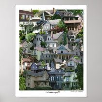 Collage Poster, Saline Michigan