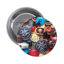 Collage with Black Scottie Dog Buttons buttons