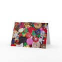 Collage with Christmas Tree Buttons cards
