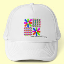 Collage with stars hats