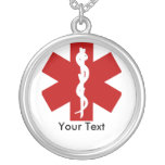 Collar alerta médico de la identificación