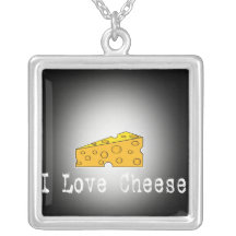 Collar del queso del amor del negro I