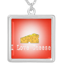 Collar del queso del amor del rojo I