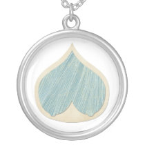 Collar mucho más que leche blue necklaces