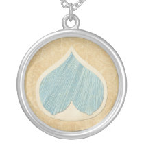 Collar mucho más que leche camel&blue necklaces
