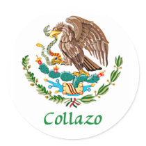 Collazo Mexican Eagle stickers by NameGame Collazo Mexican Eagle stickers