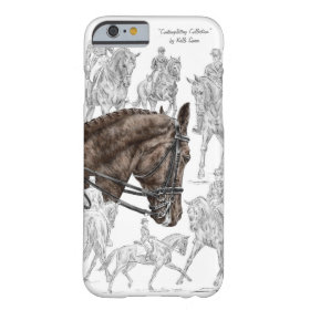 Collected Dressage Horses FEI Barely There iPhone 6 Case
