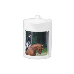Collected Horse at Show Teapot