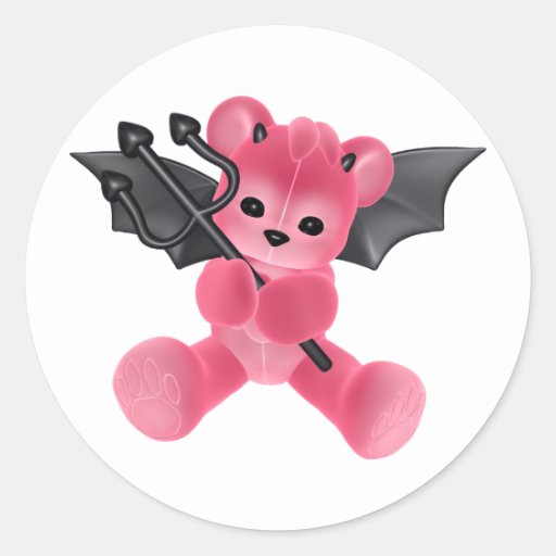 devil teddy bear