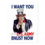 Collectible Restored Uncle Sam Post Card