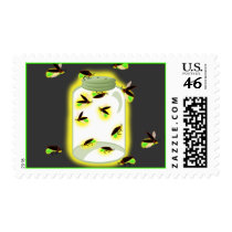 Collecting Fireflies Postage Stamps