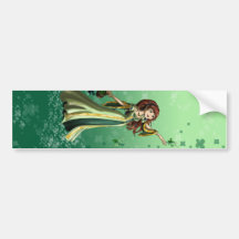 Collecting Shammrocks Bumper Sticker