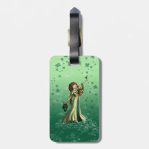Collecting Shammrocks Tags For Luggage
