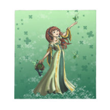 Collecting Shamrocks Memo Pads