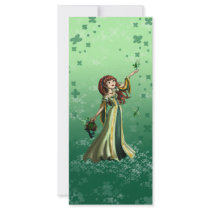 Collecting Shamrocks Rack Cards