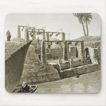 Collecting Water from the Nile, plate 6 from Volum Mousepad