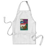 Collection of reported international treasures aprons