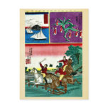 Collection of reported international treasures postcards