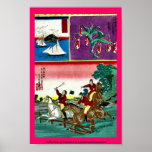 Collection of reported international treasures posters