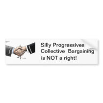 Collective Bargaining Bumper Sticker