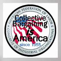 Collective Bargaining POSTER Print