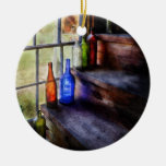 Collector - A collection of bottles Christmas Tree Ornament