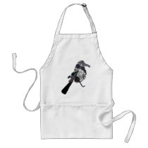 "Collector" Magpie Found-Object Sculpture Aprons