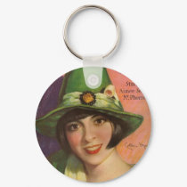 Colleen Moore vintage magazine cover keychains