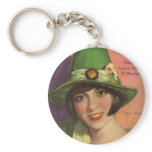 Colleen Moore vintage magazine cover Key Chains