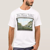 College Avenue West, Appleton, Wis. t-shirts by FRVWIProducts College Avenue West, Appleton, Wis. t-shirts