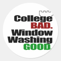 College BAD Sticker