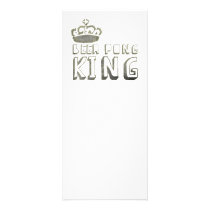 College Beer Pong Rack Cards