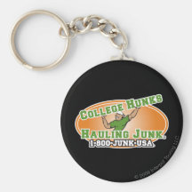 College Hunks Hauling Junk Official Logo Key Chain