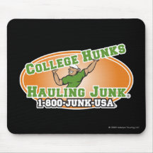 College Hunks Hauling Junk Official Logo Mouse Pad