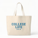 College Life - Blue bags by visualnewbie College Life - Blue bags