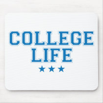 College Life - Blue mousepads by visualnewbie College Life - Blue mousepads